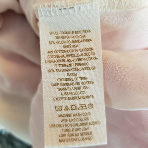 Free People Pink Sheer Dress 3/4 Sleeve - Picture 7 of 7